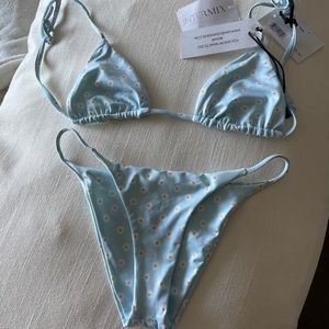 Intermix floral bikini never worn with tags